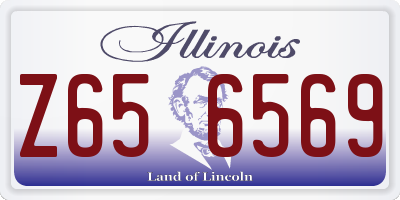 IL license plate Z656569