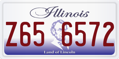 IL license plate Z656572
