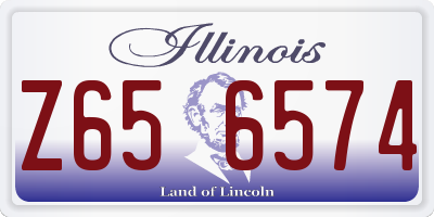 IL license plate Z656574