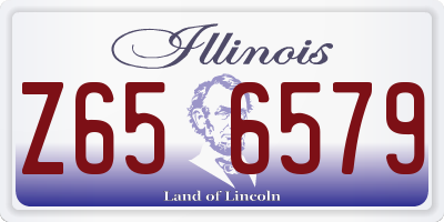 IL license plate Z656579
