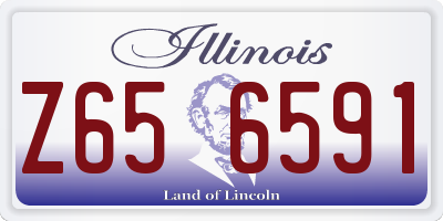 IL license plate Z656591