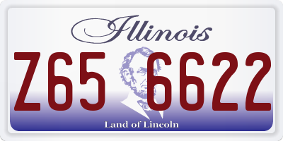 IL license plate Z656622