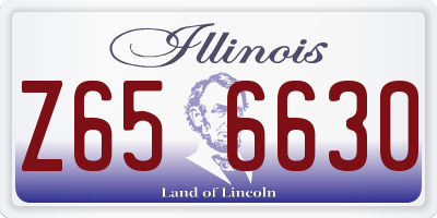 IL license plate Z656630