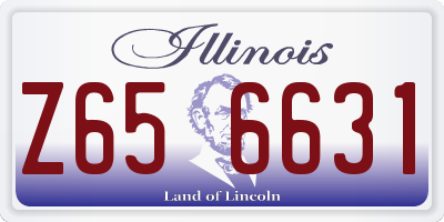 IL license plate Z656631