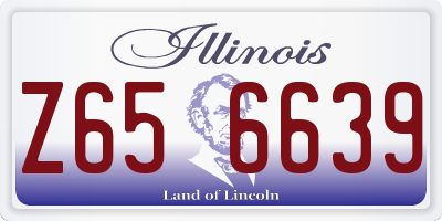 IL license plate Z656639