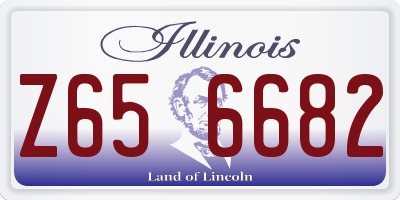 IL license plate Z656682