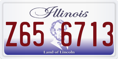 IL license plate Z656713