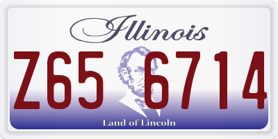 IL license plate Z656714
