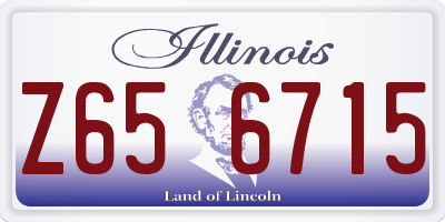 IL license plate Z656715