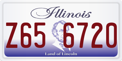 IL license plate Z656720