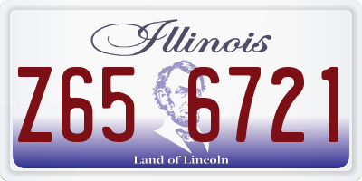 IL license plate Z656721