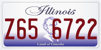 IL license plate Z656722