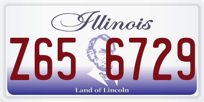 IL license plate Z656729