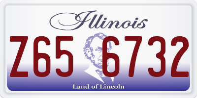 IL license plate Z656732
