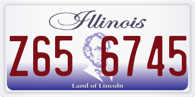 IL license plate Z656745