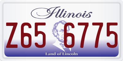IL license plate Z656775