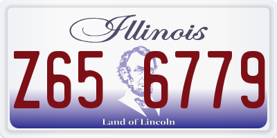IL license plate Z656779