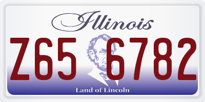 IL license plate Z656782