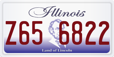 IL license plate Z656822