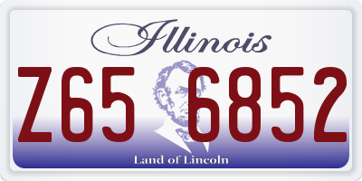 IL license plate Z656852