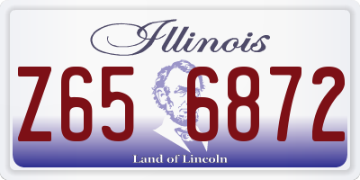 IL license plate Z656872