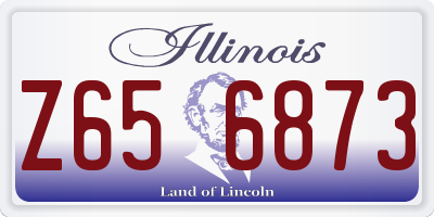 IL license plate Z656873