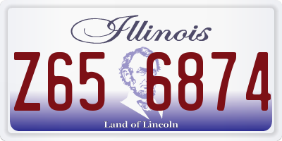 IL license plate Z656874