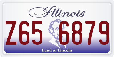 IL license plate Z656879