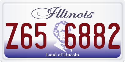 IL license plate Z656882