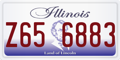 IL license plate Z656883