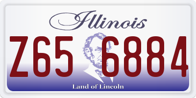 IL license plate Z656884