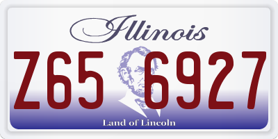 IL license plate Z656927