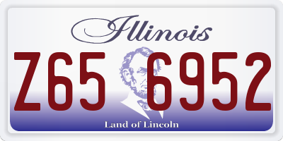IL license plate Z656952