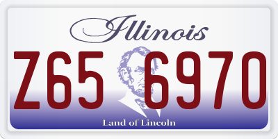 IL license plate Z656970