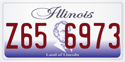 IL license plate Z656973