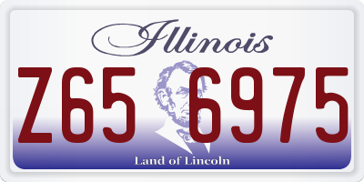 IL license plate Z656975