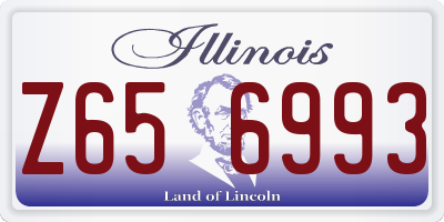 IL license plate Z656993