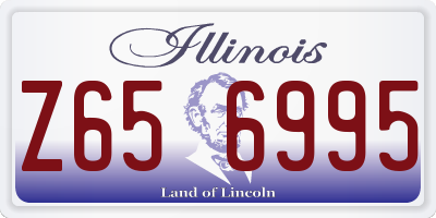 IL license plate Z656995
