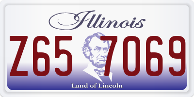 IL license plate Z657069