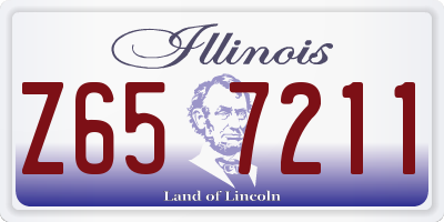 IL license plate Z657211