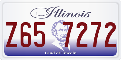 IL license plate Z657272