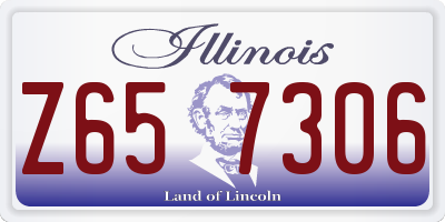 IL license plate Z657306