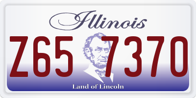 IL license plate Z657370