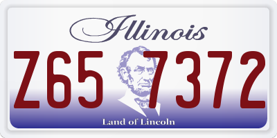 IL license plate Z657372