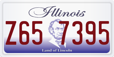 IL license plate Z657395