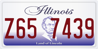 IL license plate Z657439