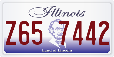 IL license plate Z657442