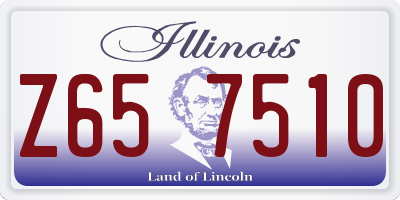 IL license plate Z657510