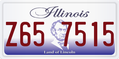 IL license plate Z657515