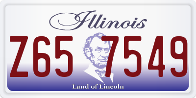 IL license plate Z657549